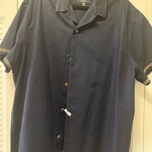Banana Republic  Linen BLACK XXL shirt